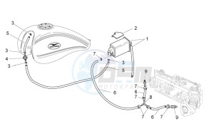 California Black Eagle 1100 drawing Fuel vapour recover system