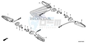 VFR1200XDC drawing WINKER