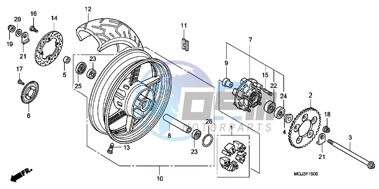 REAR WHEEL