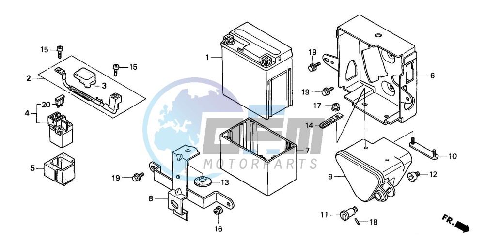 BATTERY/BATTERY BOX