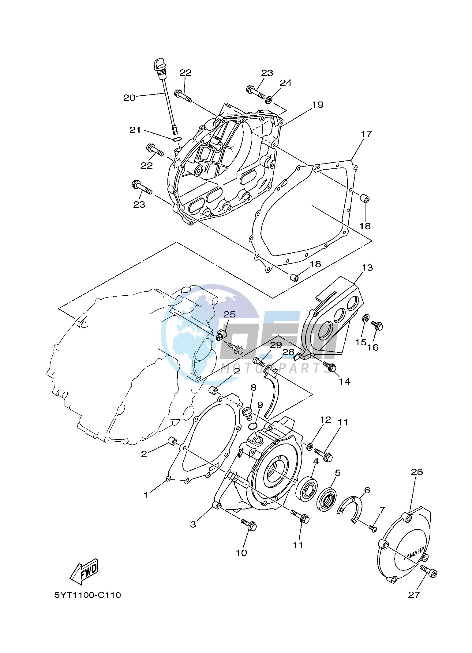 CRANKCASE COVER 1