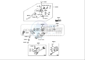 ZZR 600 (EU) drawing HANDLEBAR