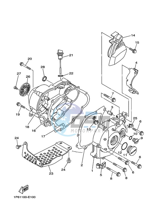 CRANKCASE COVER 1