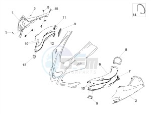 RSV4 1000 RR E4 ABS (APAC) drawing Duct