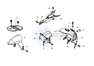 NRG POWER DD 50 drawing Mudguard