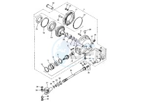 XJ S DIVERSION 900 drawing DRIVE SHAFT