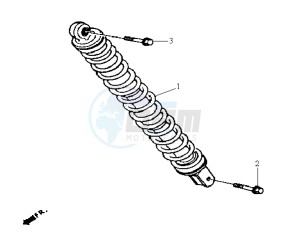 JUNGLE - drawing REAR SUSPENSION