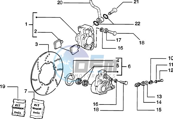 Brake caliper - Brake disc