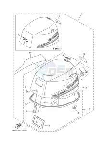 F20LMHA-2017 drawing TOP-COWLING