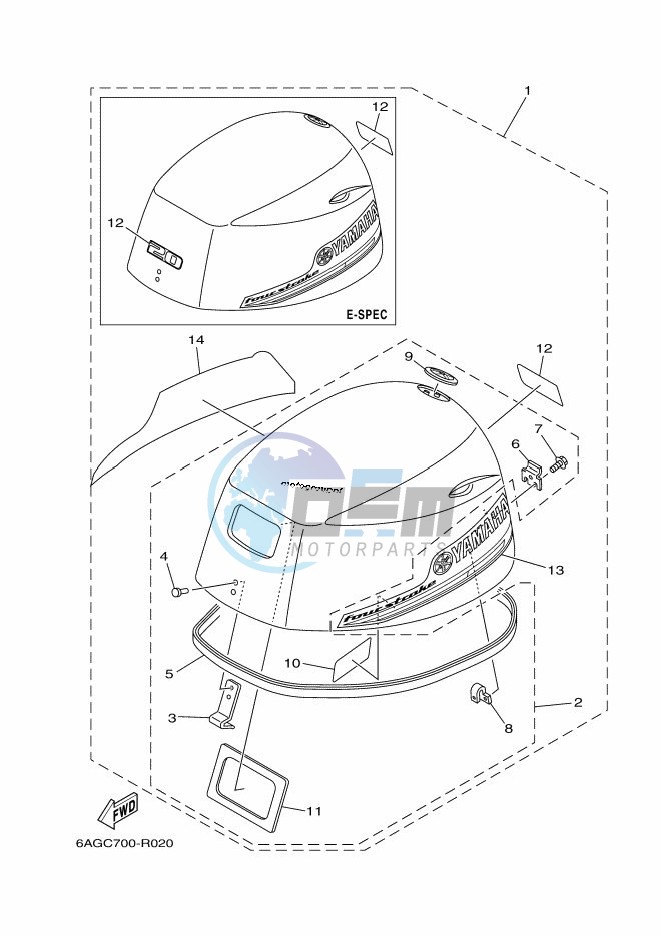 TOP-COWLING