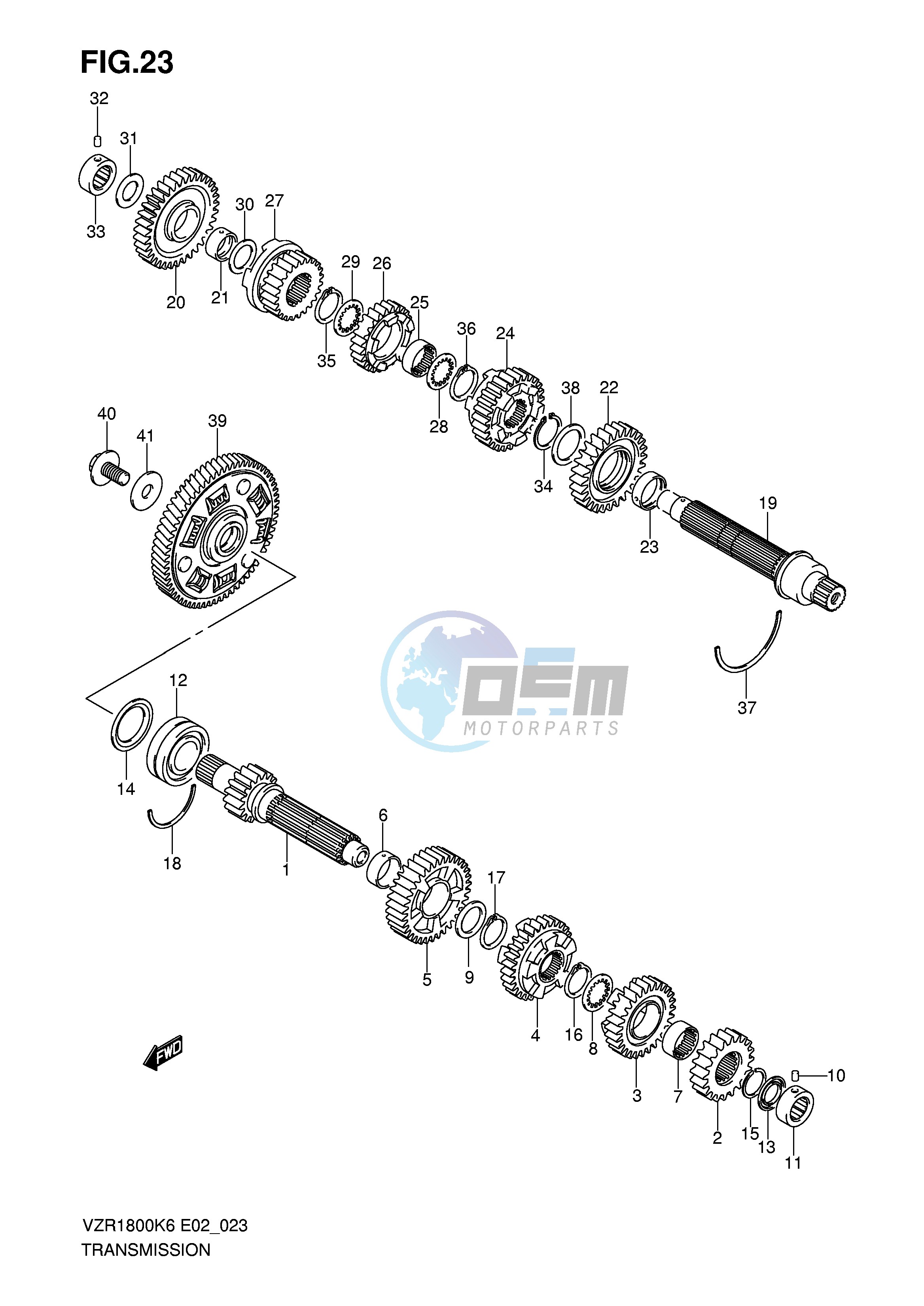 TRANSMISSION (MODEL K6 K7 K8 K9)