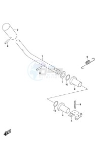 DF 2.5 drawing Clutch Lever