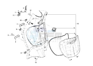 Liberty 2T RST 50 drawing Front glove compartment