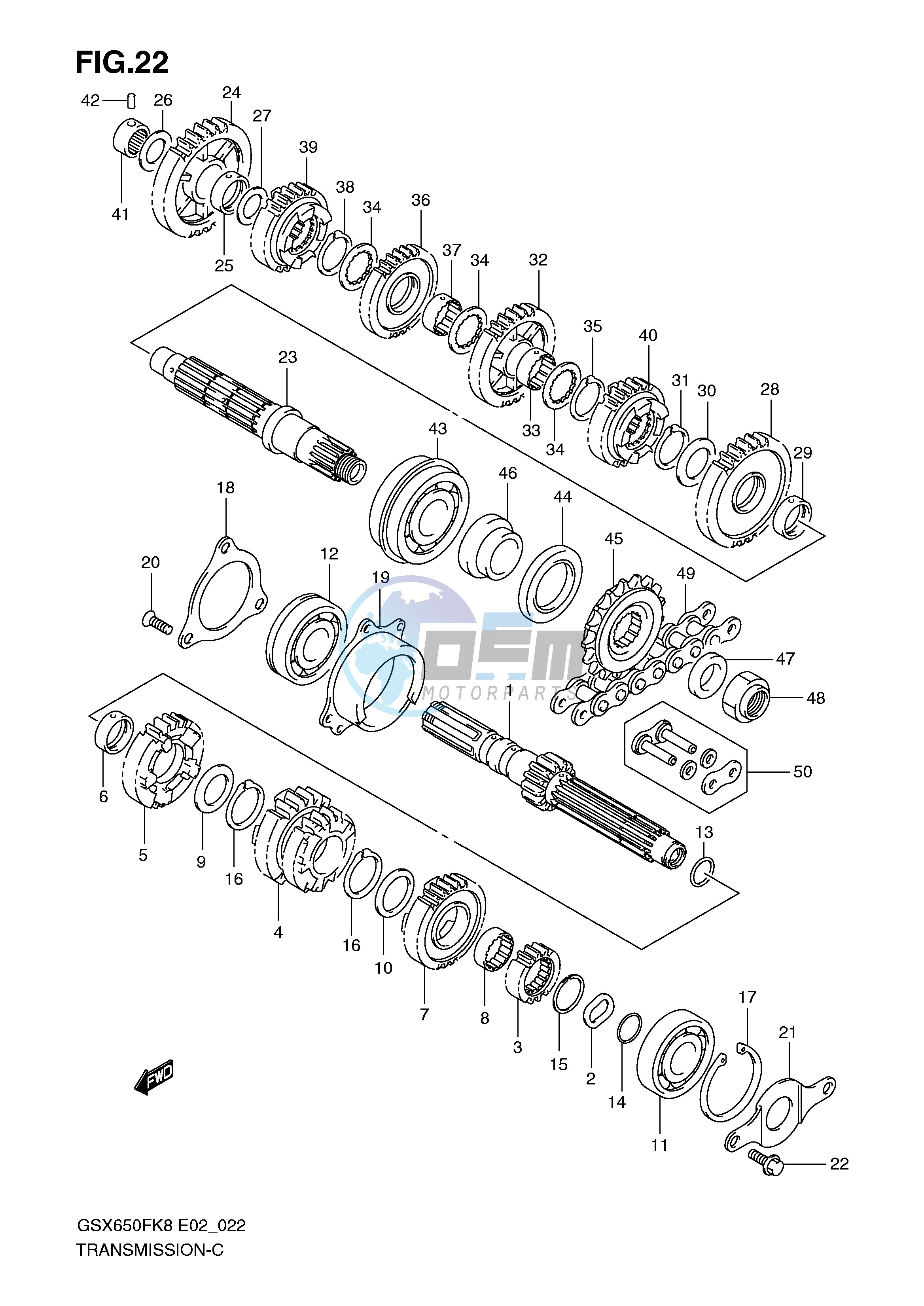 TRANSMISSION (MODEL K8)