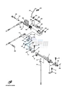 F40BETS drawing THROTTLE-CONTROL