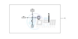 XL1000VA9 Europe Direct - (ED / ABS) drawing QUARTET HARNESS