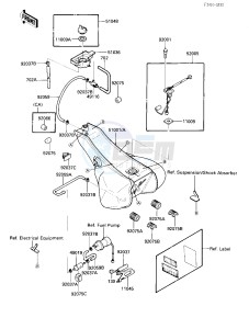 ZG 1200 B [VOYAGER XII] (B1-B5) [VOYAGER XII] drawing FUEL TANK