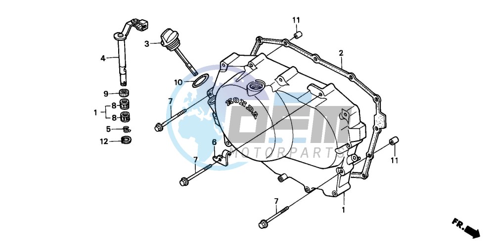 RIGHT CRANKCASE COVER