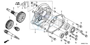 WW125EX2C drawing TRANSMISSION