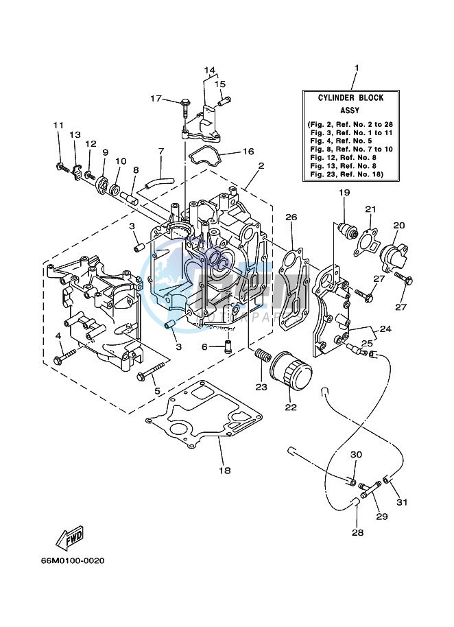 CYLINDER--CRANKCASE