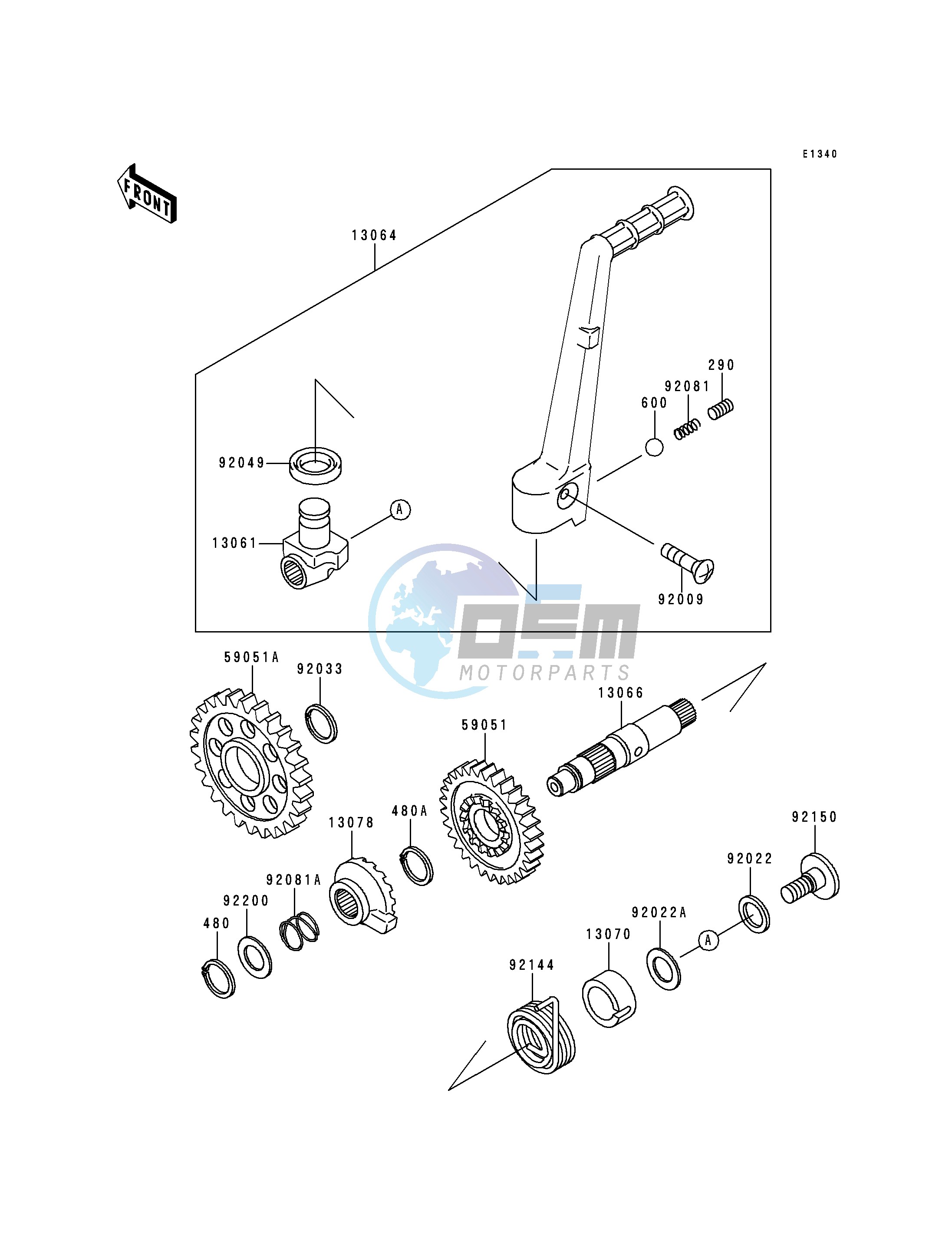 KICKSTARTER MECHANISM