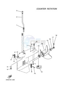 LZ200N drawing LOWER-CASING-x-DRIVE-4