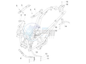 BV 350 ST 4T 4V IE ABS E4 (NAFTA) drawing Frame/bodywork