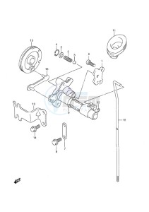 DF 8A drawing Clutch Rod Non-Remote Control