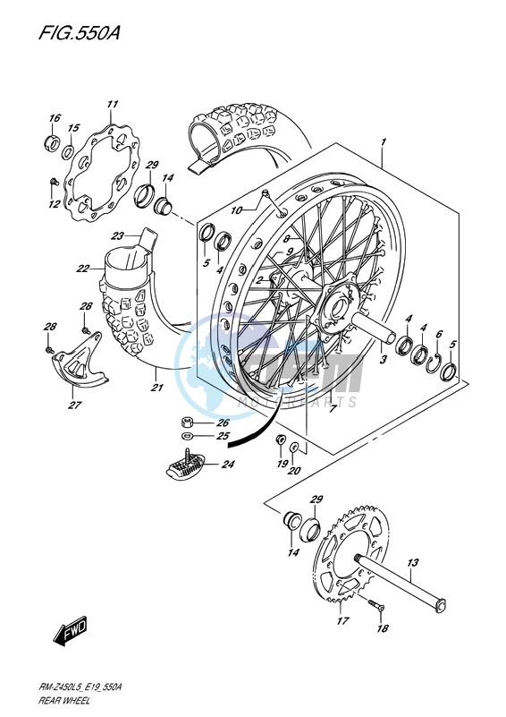 REAR WHEEL