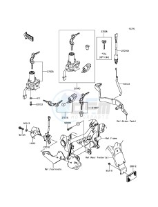 D-TRACKER 125 KLX125DCF XX (EU ME A(FRICA) drawing Ignition Switch