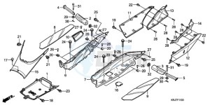 FES1259 Europe Direct - (ED / 2ED) drawing FLOOR PANEL/CENTER COVER