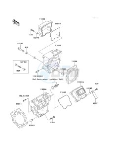 KAF 620 A [MULE 2510 4X4] (A1-A5) [MULE 2510 4X4] drawing CYLINDER HEAD