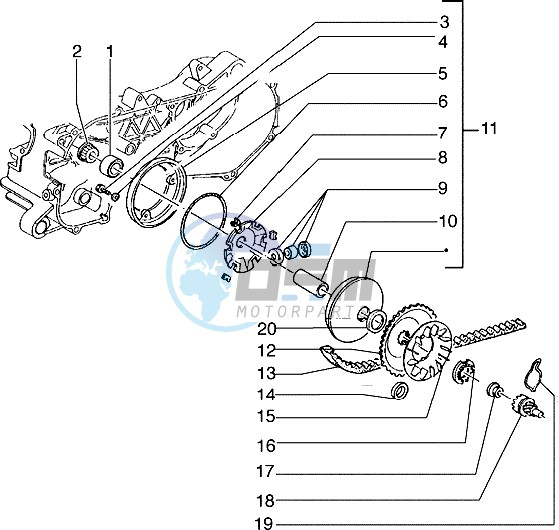 Driving pulley