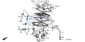 XL700V9 Europe Direct - (ED / SPC) drawing AIR CLEANER