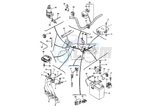 FZS FAZER 1000 drawing WIRING HARNESS