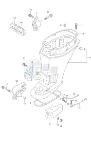 DF 9.9 drawing Driveshaft Housing