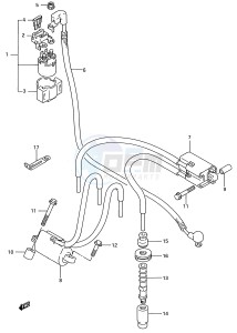 GSX-R750W (E28) drawing ELECTRICAL