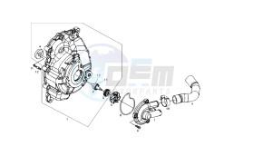 GP1 - 125 CC VTHPS1A1A EU2 drawing WATER PUMP