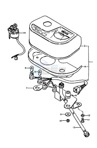 A100 (K-L-M-N-4) drawing SPEEDOMETER (A100N)