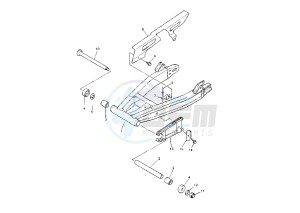 XJR 1300 drawing REAR ARM, SUSPENSION