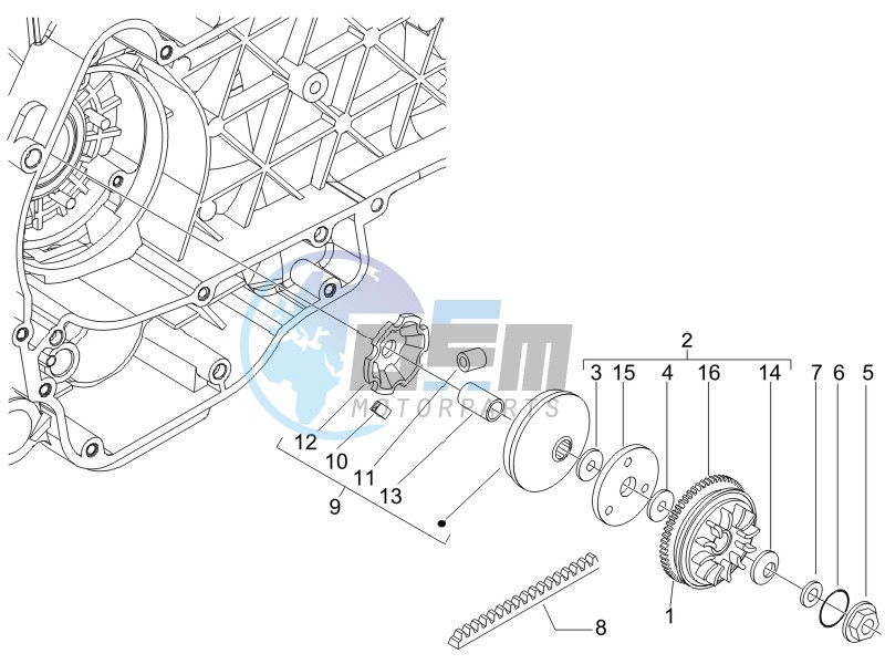 Driving pulley