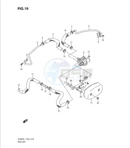 VL800 drawing SECOND AIR