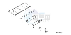 TRX90XC TRX90 ED drawing TOOL