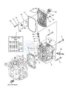 FT9-9G drawing CYLINDER--CRANKCASE-2