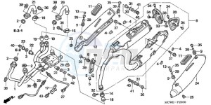 VFR8009 Europe Direct - (ED / MME) drawing EXHAUST MUFFLER