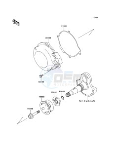 KVF360 4x4 KVF360A6F EU GB drawing Recoil Starter(-VF360AE607660)