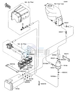 ZX 1100 C [NINJA ZX-11] (C1-C4) [NINJA ZX-11] drawing CANISTER