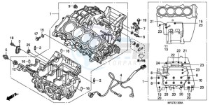 CB600F9 Europe Direct - (ED) drawing CRANKCASE