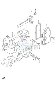 DF 175 drawing Rectifier/Ignition Coil (Model: TG/ZG)