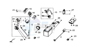 JOYMAX 300I drawing ELECTRONIC PARTS